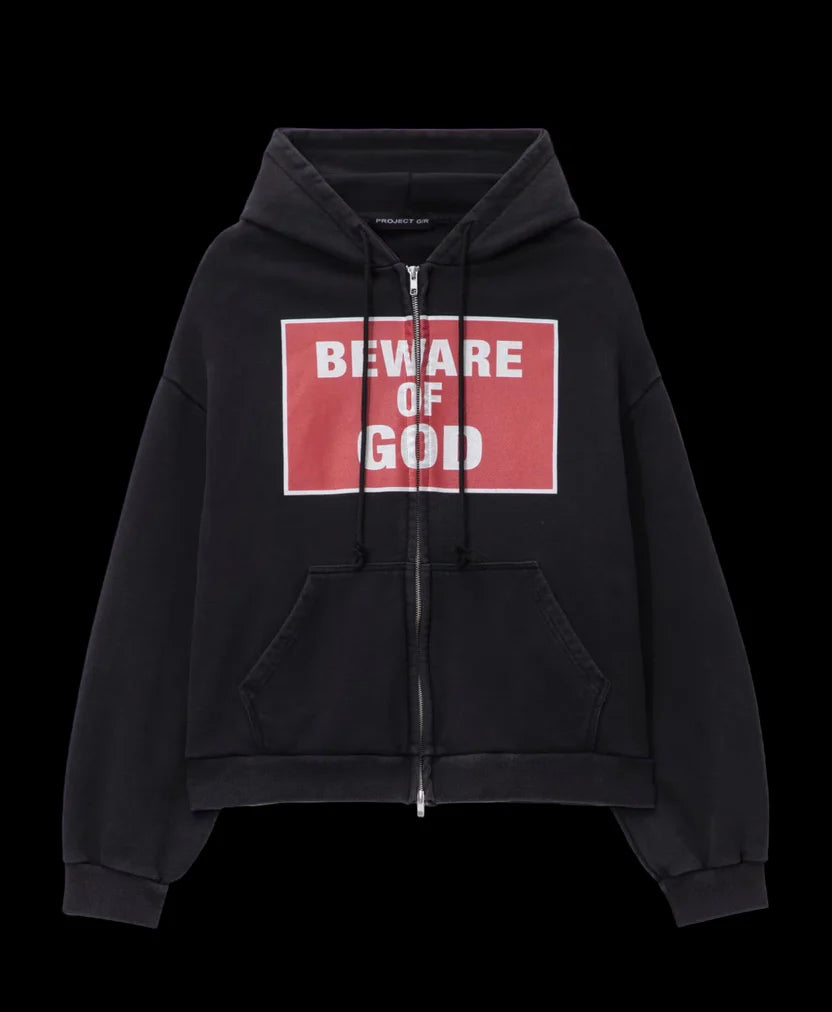 PROJECT GR Beware Of God Hoodie