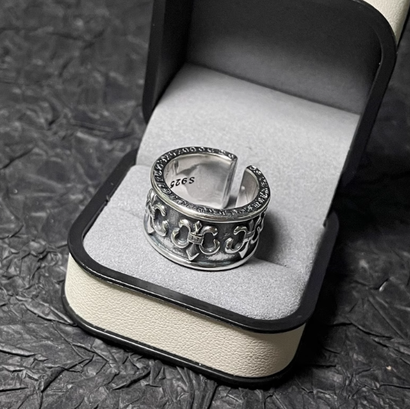 BUDGET Adjustable Chrome Hearts Rings