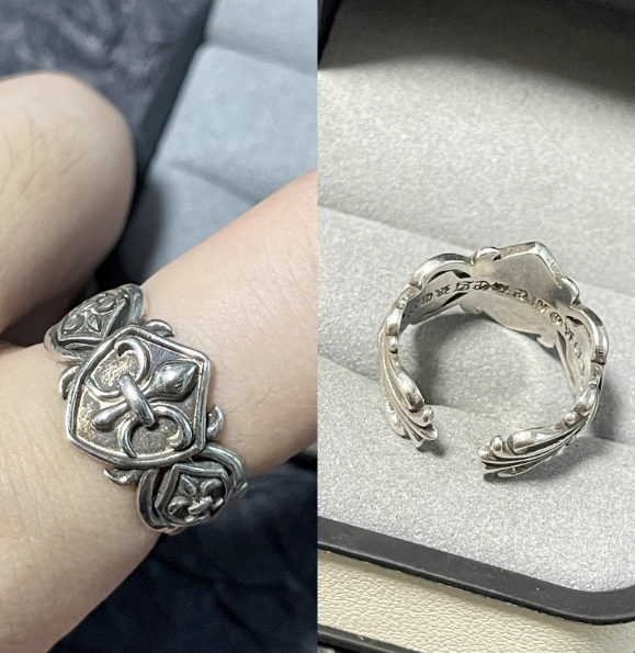 BUDGET Adjustable Chrome Hearts Rings