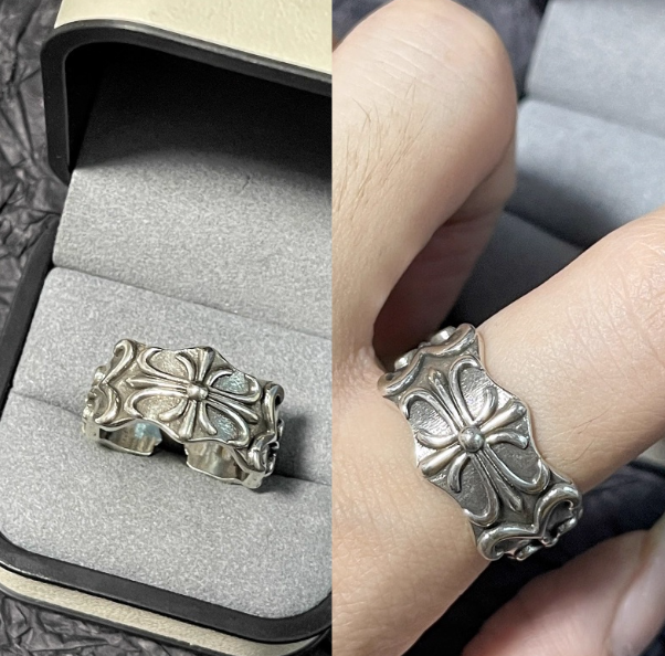BUDGET Adjustable Chrome Hearts Rings