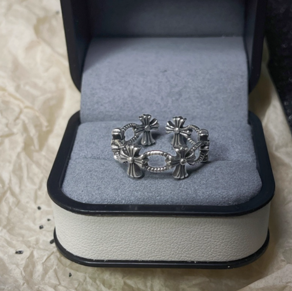 BUDGET Adjustable Chrome Hearts Rings