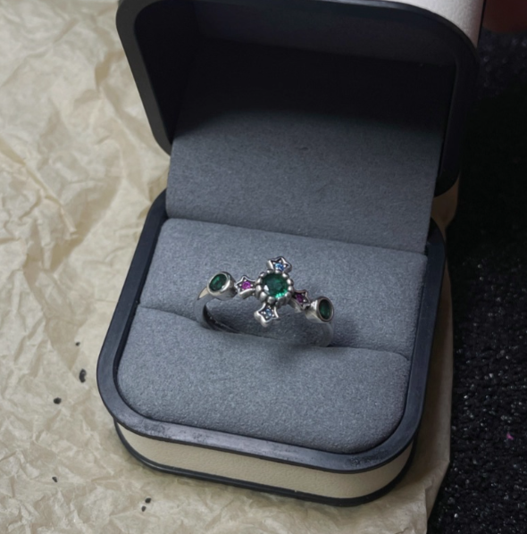 BUDGET Adjustable Chrome Hearts Rings