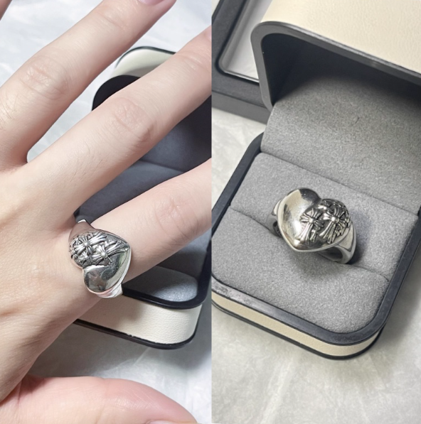 BUDGET Adjustable Chrome Hearts Rings
