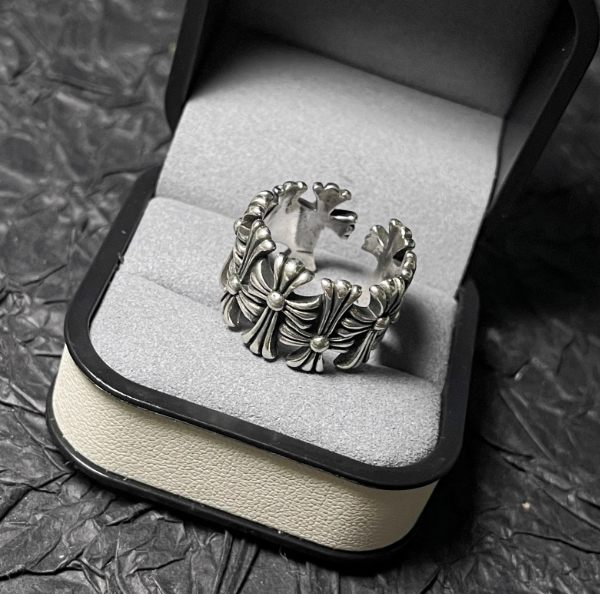 BUDGET Adjustable Chrome Hearts Rings