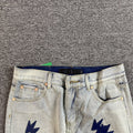 Amexnocap Lightning Bolt Gradient Jeans