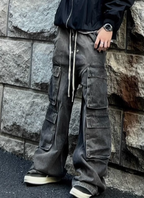 Rick Owens Bela Denim Cargo Charcoal