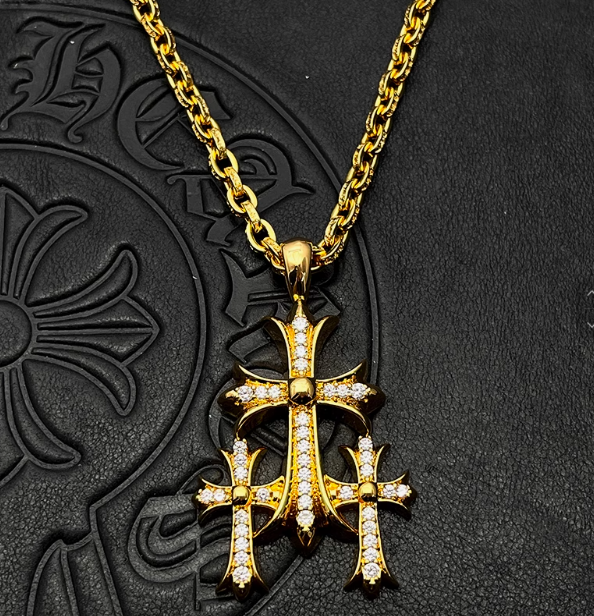Chrome Hearts Triple Cross Pendant