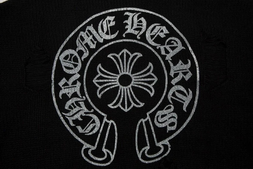 Chrome Hearts Distressed Knit