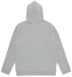 Chrome Hearts Paper Jam Triple Leather Cross ZipUp Hoodie 'Grey Heather'