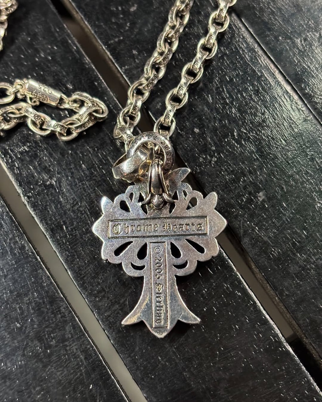 Chrome Hearts Big Cross Neckchain