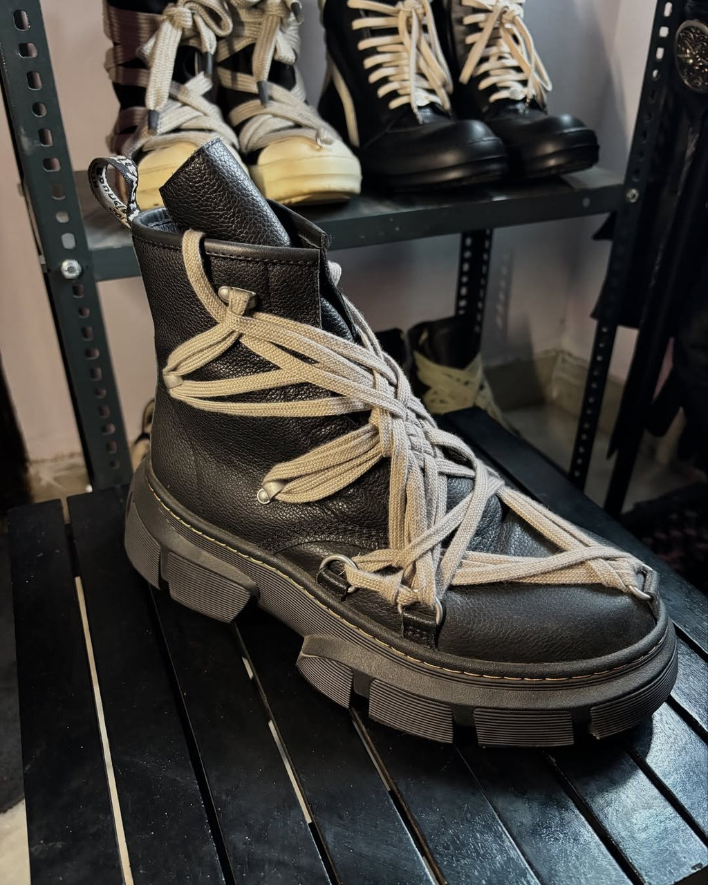 Dr. Martens × Rick Owens Pentagram 1460 DMXL Boots