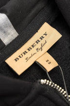Burberry ZipUp Hoodie With Check Hood