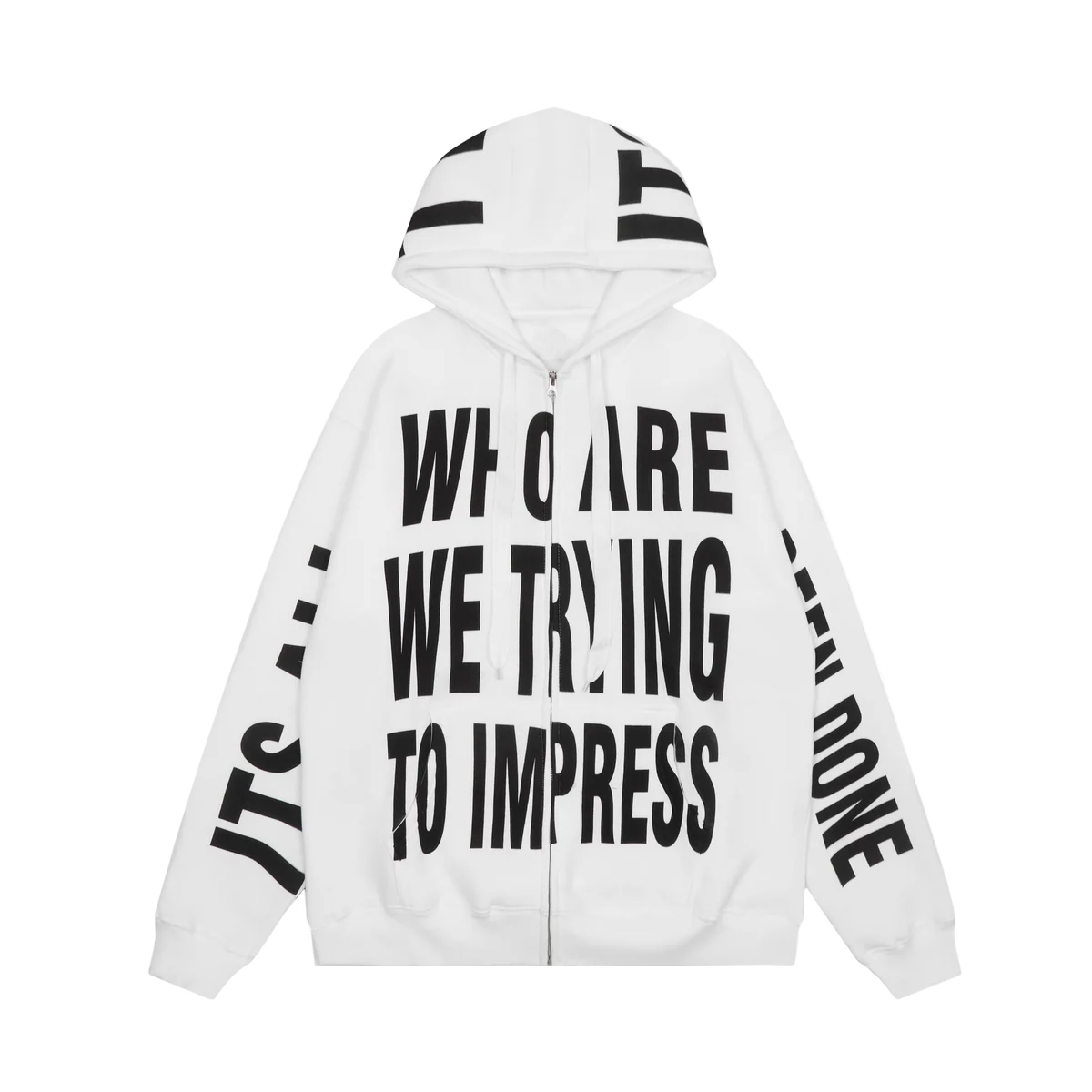 Anna Bolina Black ZipUp Hoodie