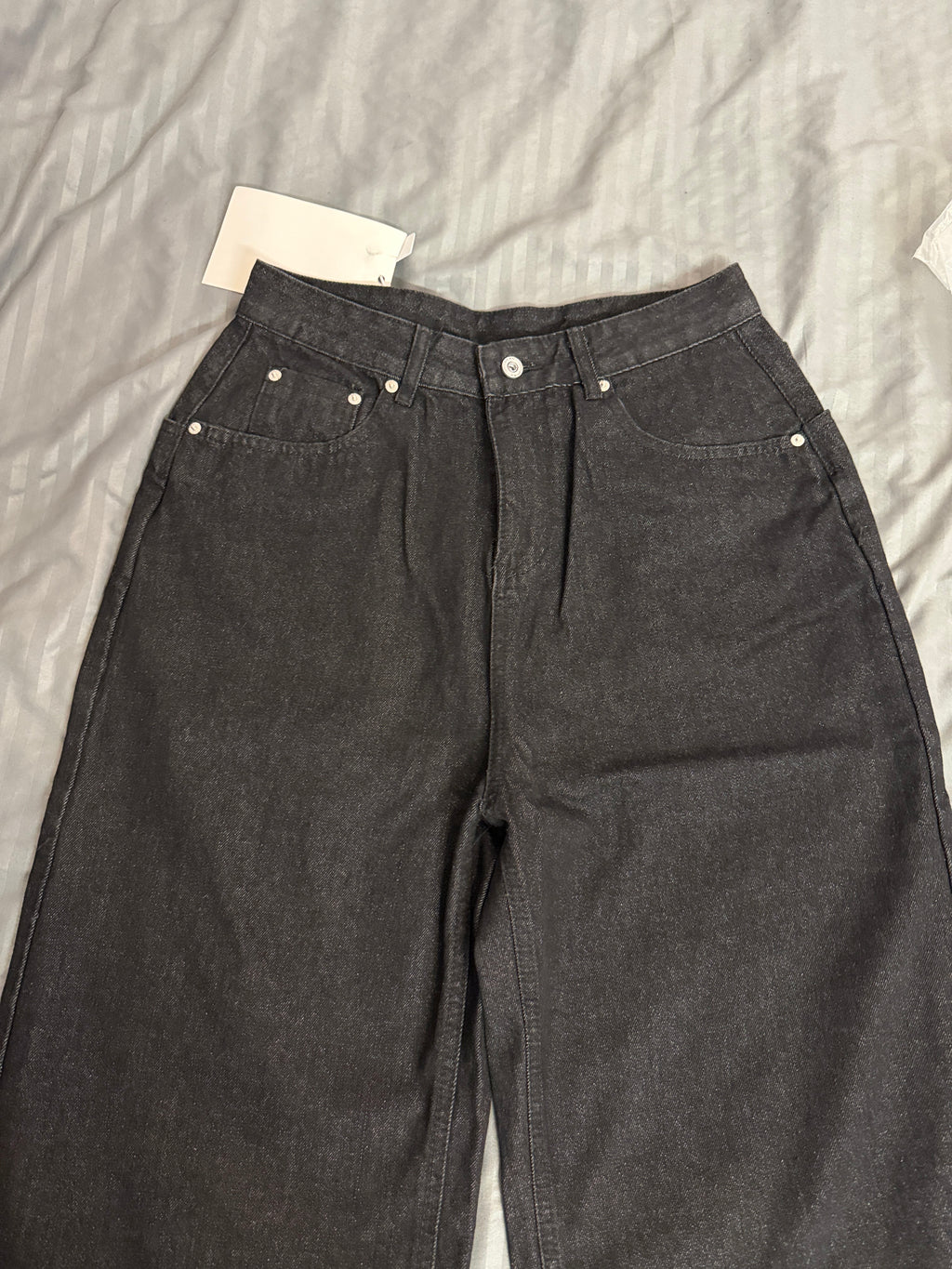 Shibuya Back Embroidered Raw Denim