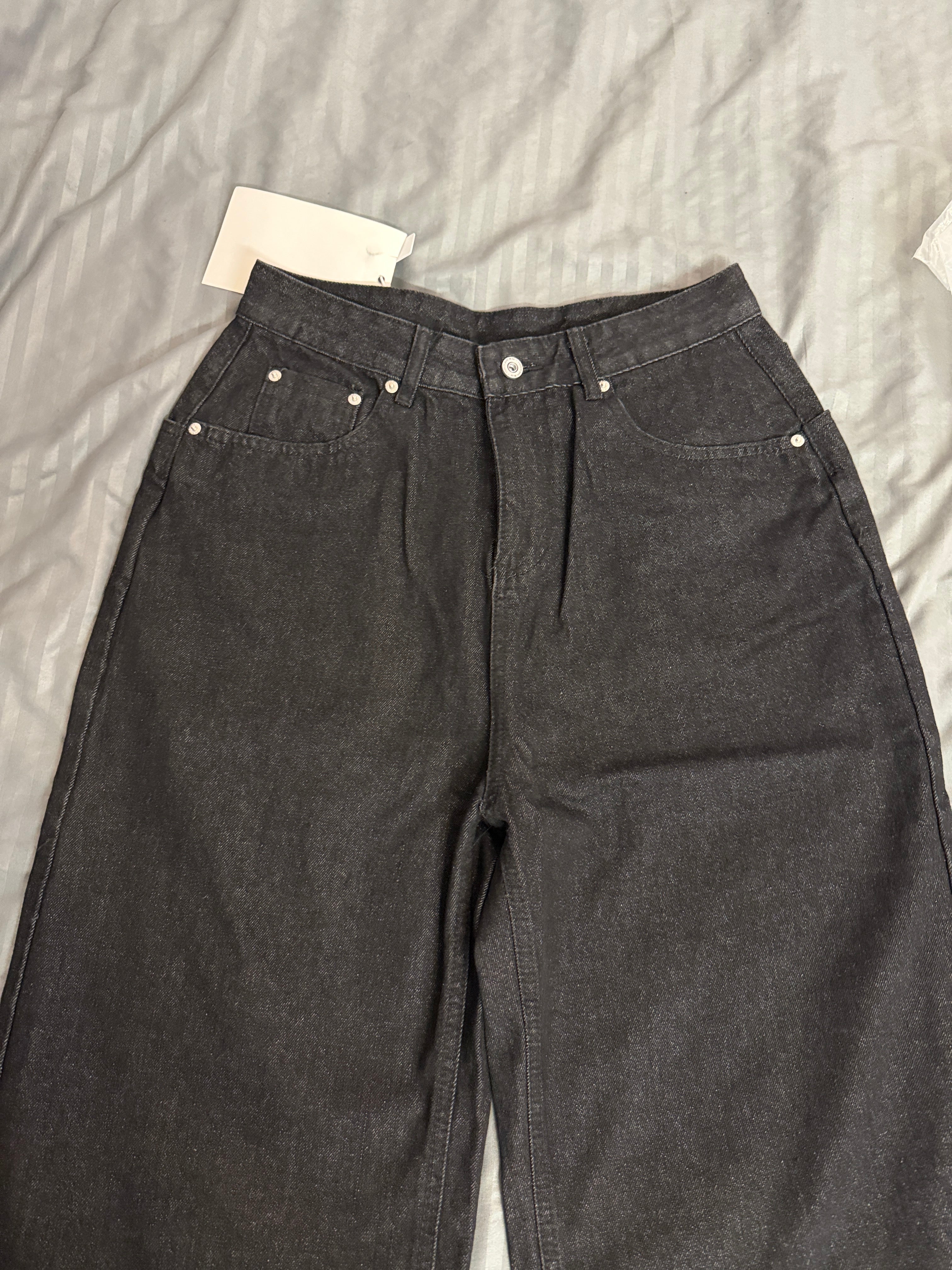 Shibuya Back Embroidered Raw Denim