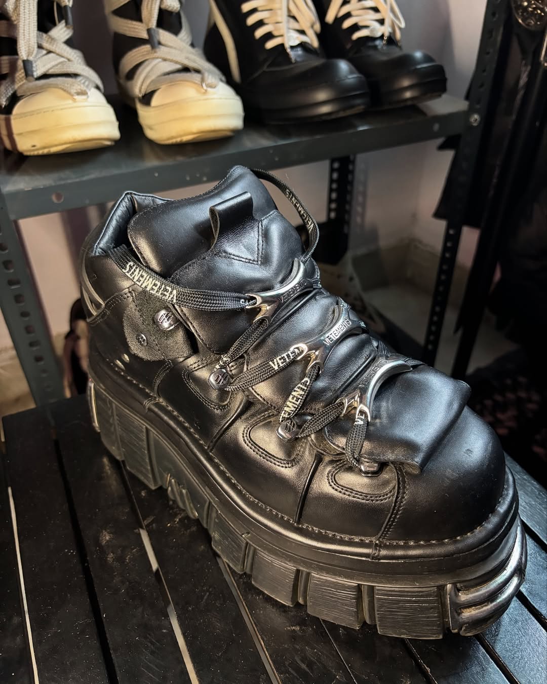 Vetements New Rock Boots