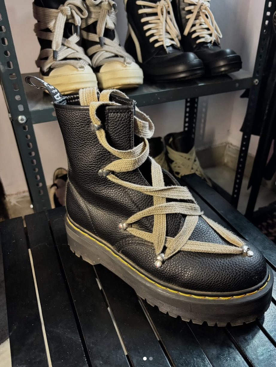 Dr. Martens × Rick Owens Edition Pentagram 1460 Boots