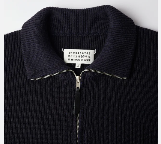 Maison Margiela Black ZipUp