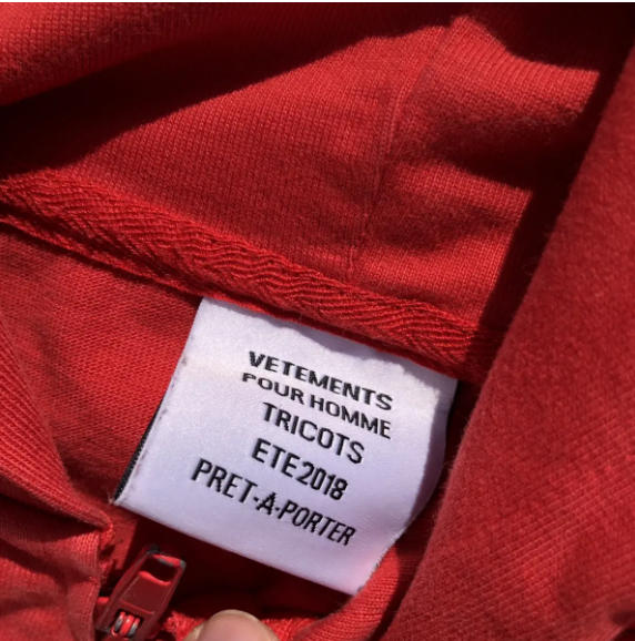 Vetements Bro ZipUp