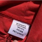 Vetements Bro ZipUp
