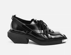 Metal Square Toe Loafer