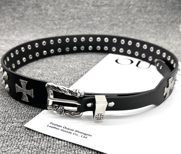 Chrome Hearts Belt Embossed/Embroidered