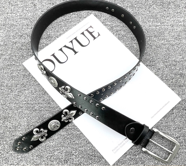 Chrome Hearts Belt Embossed/Embroidered
