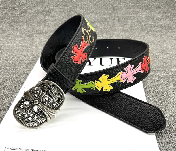 Chrome Hearts Belt Embossed/Embroidered
