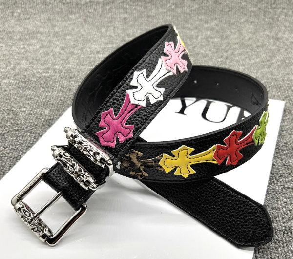 Chrome Hearts Belt Embossed/Embroidered