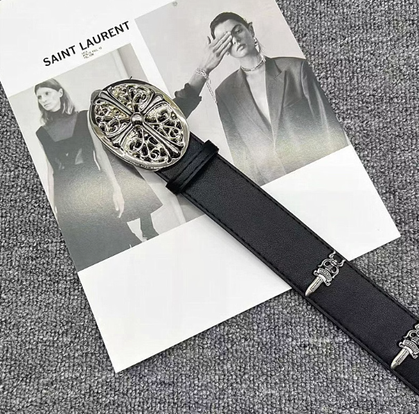 BUDGET Chrome Hearts Belt Dagger Embossed