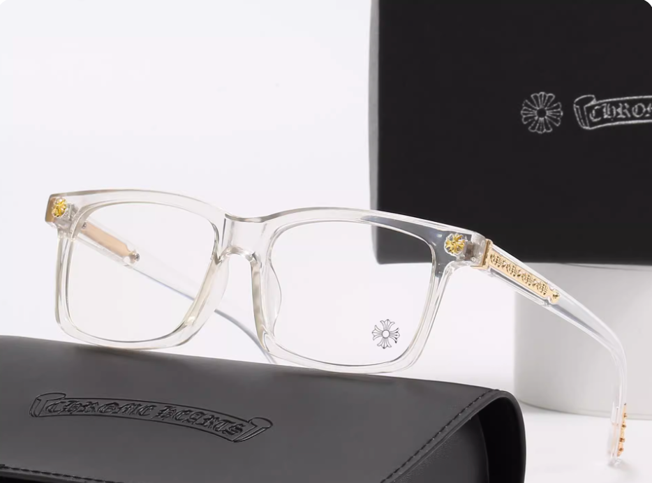 Chrome Hearts Side Frame Engraving Glasses