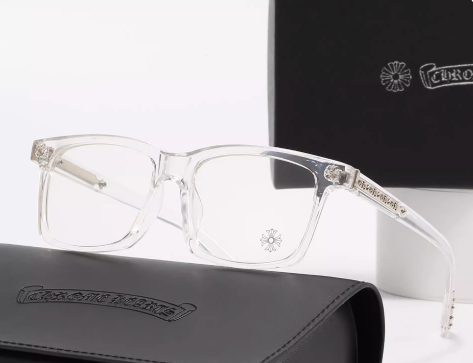 Chrome Hearts Side Frame Engraving Glasses