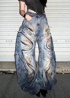 PersonSoul Inspired Alien Balloon Denim