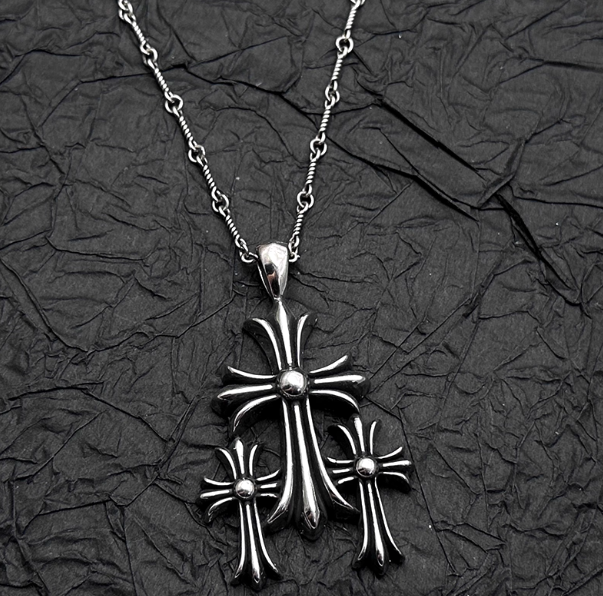 Chrome Hearts Triple Cross Pendant
