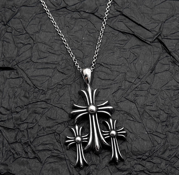 Chrome Hearts Triple Cross Pendant