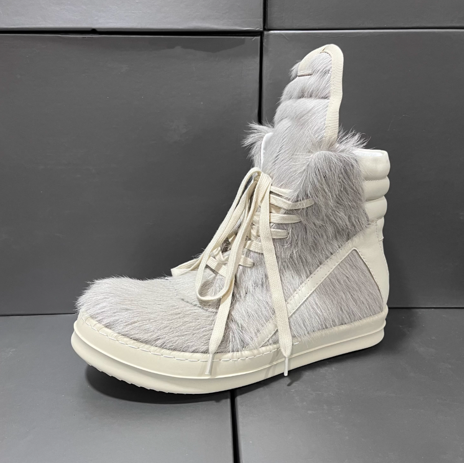 Rick Owens Geobaskets Furry