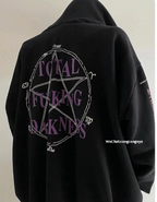 Vetements Total Fucking Darkness ZipUp Hoodie