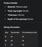 Rick Owens Thumb Ring