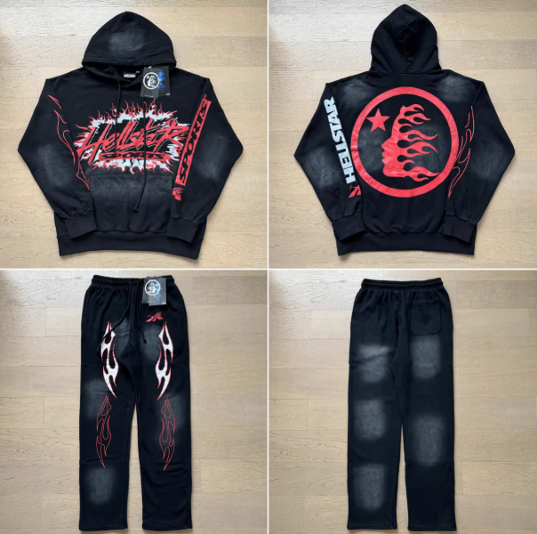 Hellstar Hoodie and Sweatpant Set