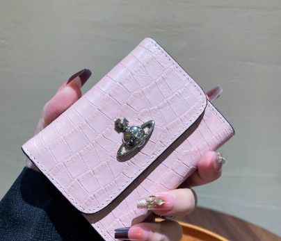 Vivienne Westwood Croc Leather Wallet