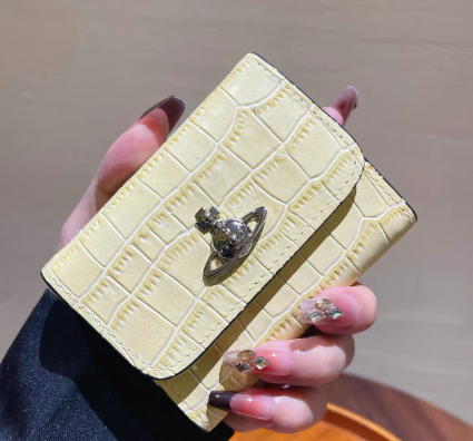 Vivienne Westwood Croc Leather Wallet