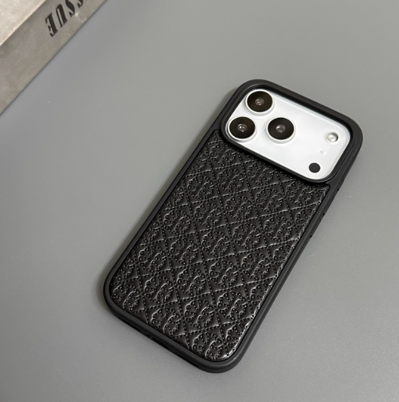 Chrome Hearts iPhone Leather Case