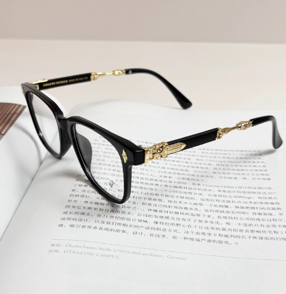 Chrome Hearts Dagger with Side Frame Cross Glasses