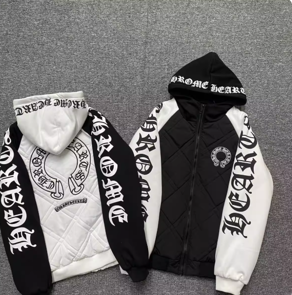 Chrome Hearts Padded Hooded Jacket