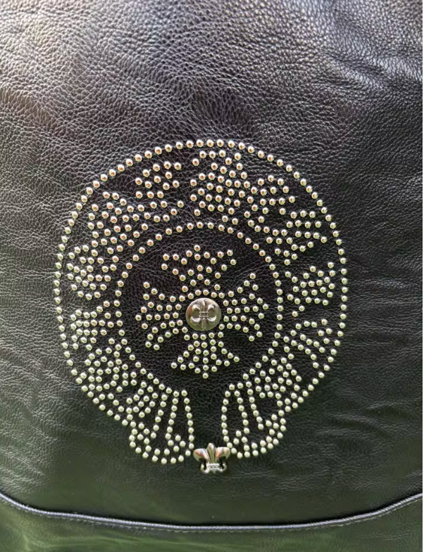 Chrome Hearts Leather Backpack