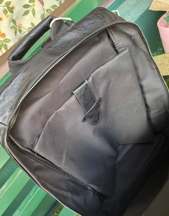 Chrome Hearts Leather Backpack