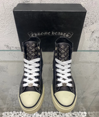 Chrome Hearts Converse High Top Sneaker