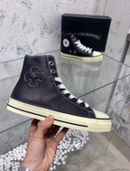 Chrome Hearts Converse High Top Sneaker