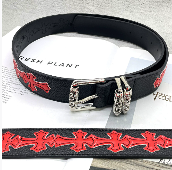 Chrome Hearts Embroidered Belt Collection