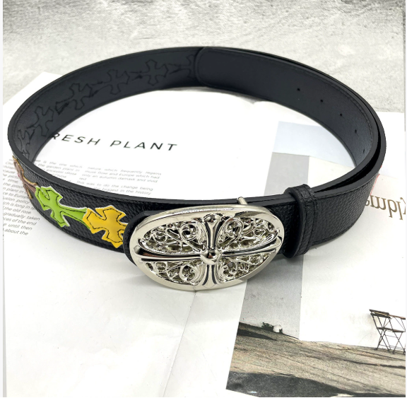 Chrome Hearts Embroidered Belt Collection
